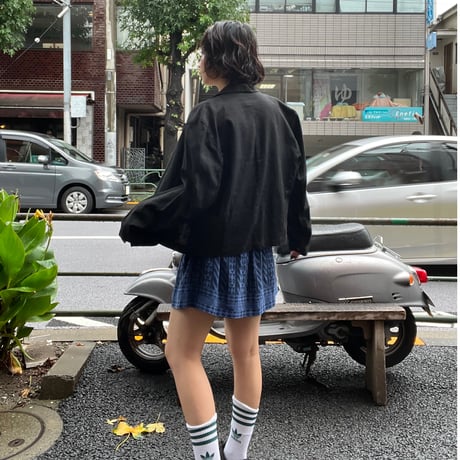 [USED] SILK幾何学模様ミニスカート⏫