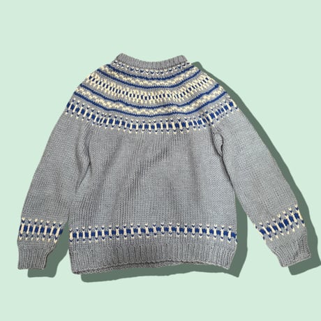 [USED]  ノルディック柄 KNIT