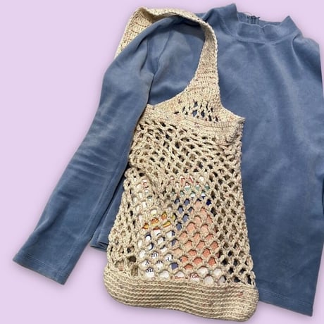 [USED] かぎ編み HAND BAG
