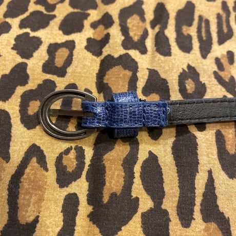 [USED] PYTHONビニールレザー細ベルト♡