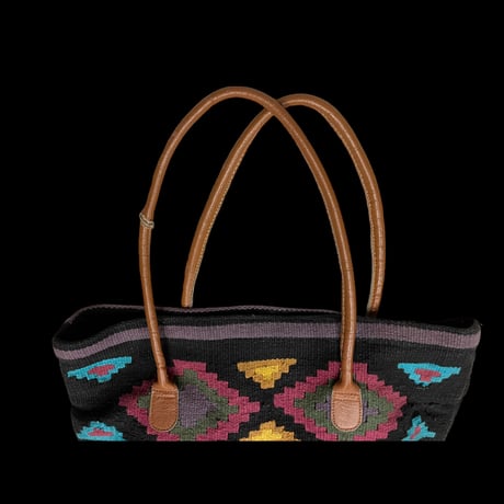 [USED] BLACK ラグ TOTE BAG