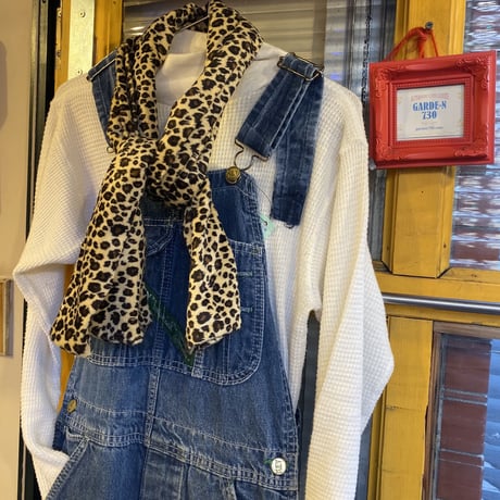 [USED] レオパード柄マフラー🐆❤️