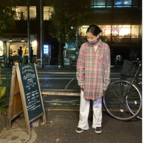 [USED] BIG ネル プルオーバーシャツ