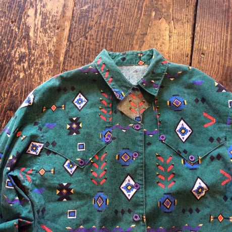[USED] メキシカン柄シャツ