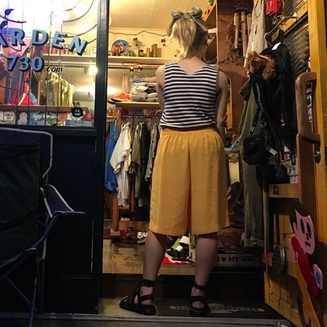 [USED]キイロ てろてろ ショーツ