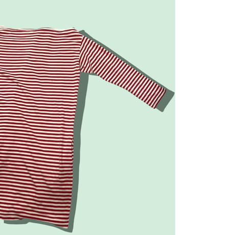 [USED] American apparelオフショルダーボーダーワンピース