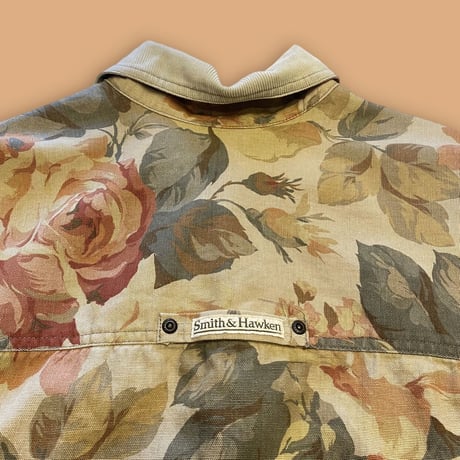 [USED] COTTON🌼花柄カバーオール