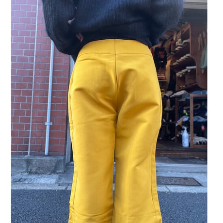 [USED] “Bonger “YELLOW フレア PANTS