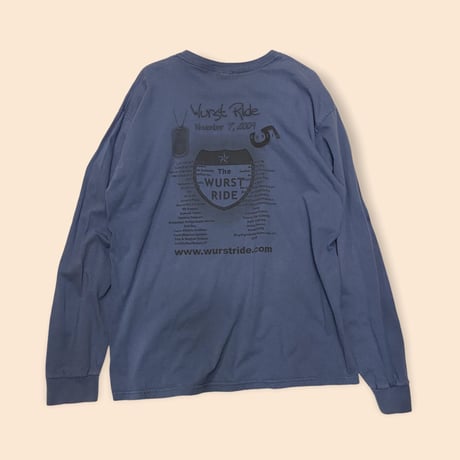 [USED] "WURST RIDE" L/S Tee♡