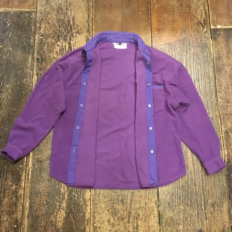 [USED] PURPLE フリースシャツ