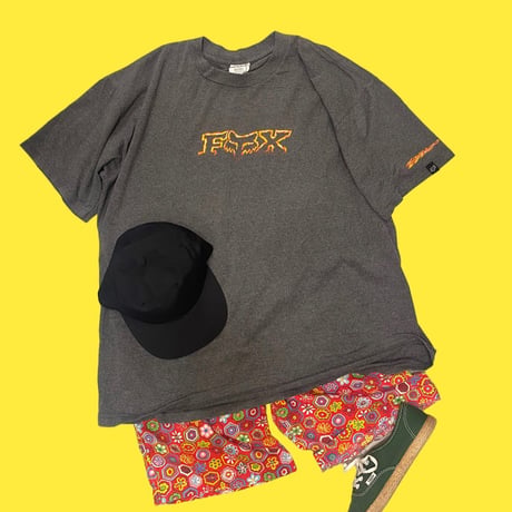 [USED] FOX racing FIRE ROGO tee🦊