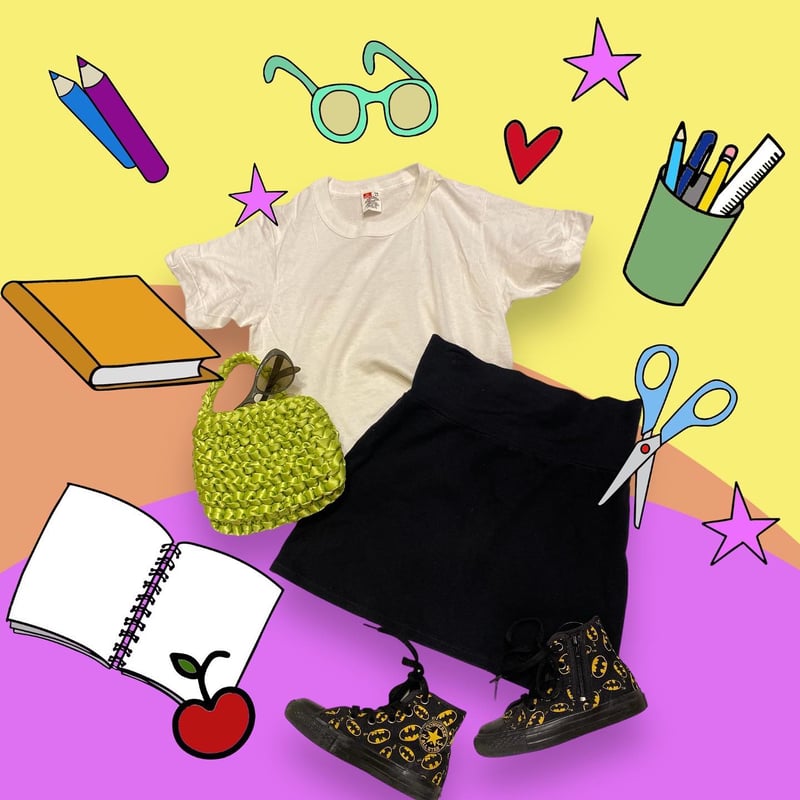 DEADSTOCK] BOYS Hanes 白Tee early90's DEAD STO