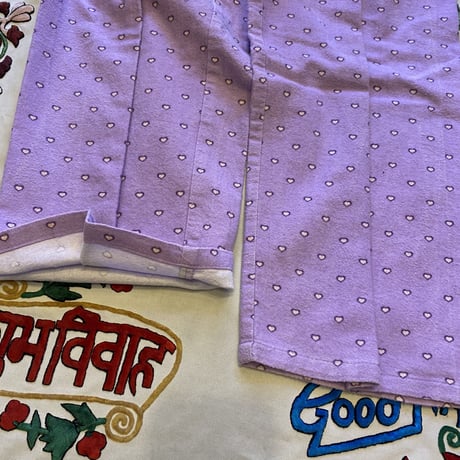 [USED] ハート柄イージーPANTS💗