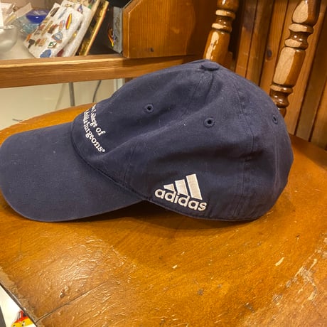 [USED] adidasボディのネイビーCAP