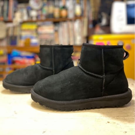 [USED]  UGG🐑シープスキンブーツ BLACK