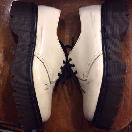 [USED] Dr.Martens  厚底 エナメル 3HOLE  made in England!