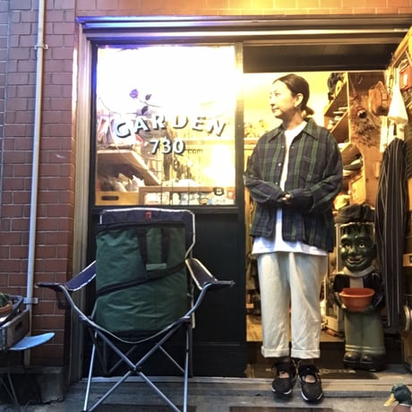 [USED] 60's vintage 筆記体 L.L.Bean COTTON CHECK SHIRTS