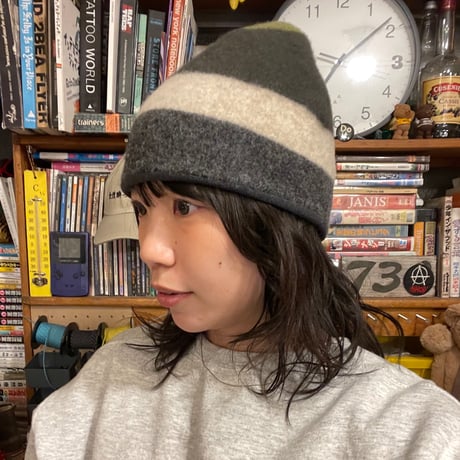 [USED] "mont-bell" ふわふわWOOL CAP