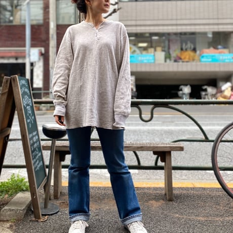 [USED] duofoldヘンリーネックサーマル