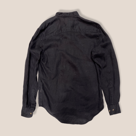 [USED] BLACK  リネンシャツ