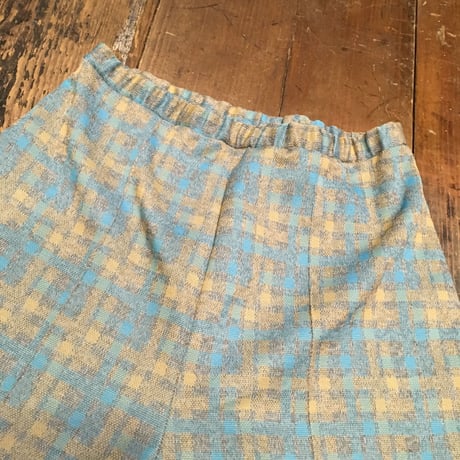 [USED] チェック柄 POLY PANTS