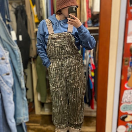 [USED]REAL TREE CAMO🪵オーバーオール
