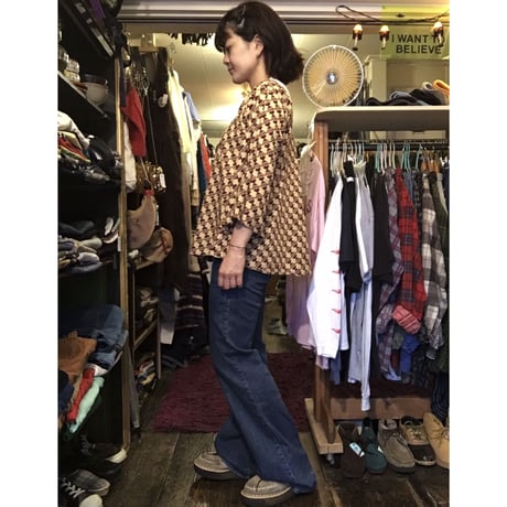 [USED] アフリカンベルスリーブTOPS