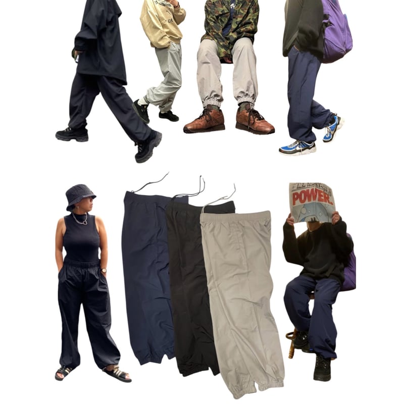 SELECT] NYLON PANTS 3色 | garden730