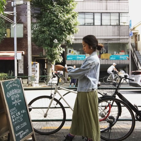 [USED] キレイなグリーンのワンピース