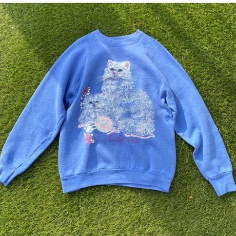 [USED] ネコ 🐈‍⬛プリントスエット