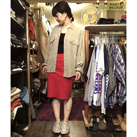 [USED]  SILK WORKシャツ