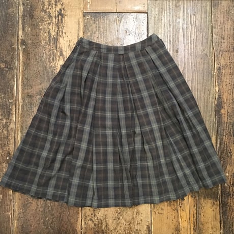 [USED]ゆるっと〜素敵なチェックスカート