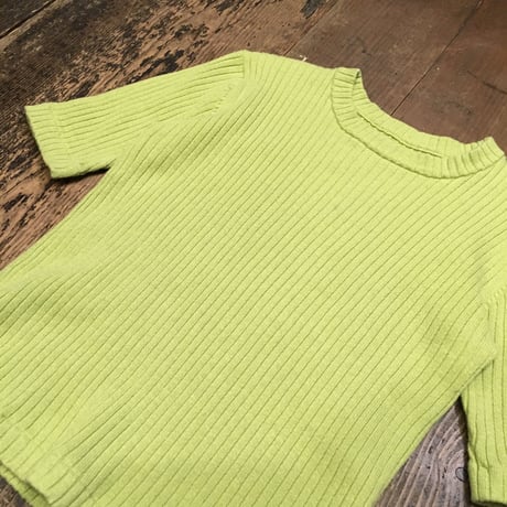 [USED] S/SリブサマーKNIT