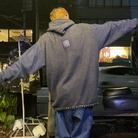 [USED] "SUNBODY"🌝🌞フリースZIP PARKA