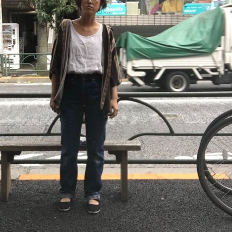 [USED] 渋柄レーヨンシャツ