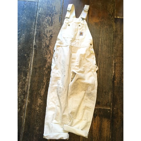 [USED] Carhartt WHITE オーバーオール