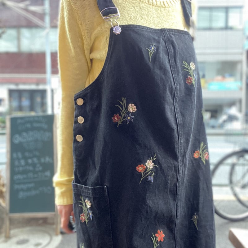 USED]刺繍?サロペット | garden730