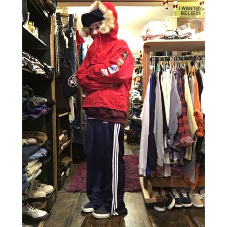 [USED] adidas ジャージパンツ ワイド