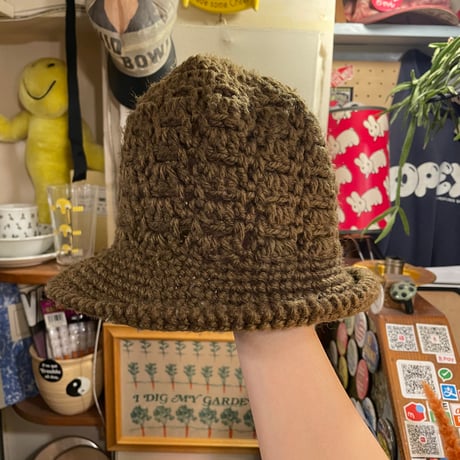 [USED] ブラウン🐿️ニットハット