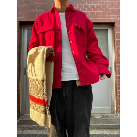 [USED] vintage L.L.BEAN ❤️シャモアクロスシャツ