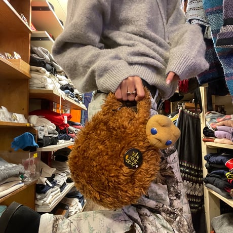 [USED] モコモコ🐻ラウンドBAG