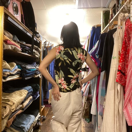 [USED] ノースリーブアロハシャツ🌺