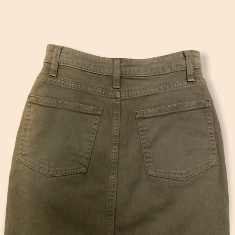 [USED] "American Apparel" KHAKIタイトスカート♡