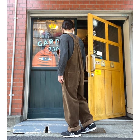 [NAUGHTY] STAGGERED CORD. ZIP OVERALL
