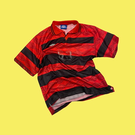 [USED] UMBRO襟付きサッカーシャツ