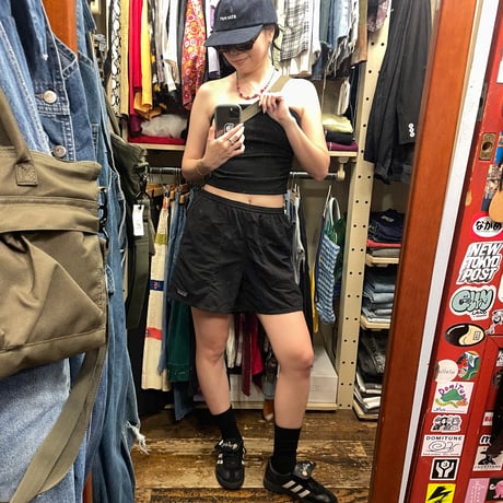 [USED] "patagonia" BLK NYLON SHORTS