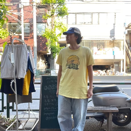 [VINTAGE] きのこ BORO TEE