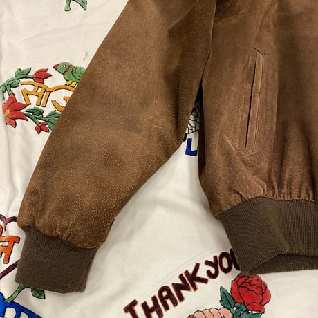 [USED] PIG SUEDE BLOUSON！