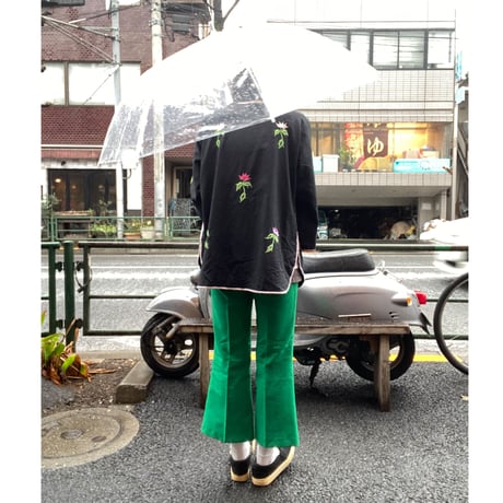 [USED]made in PHILIPPINES 🪷ノーカラーシャツ