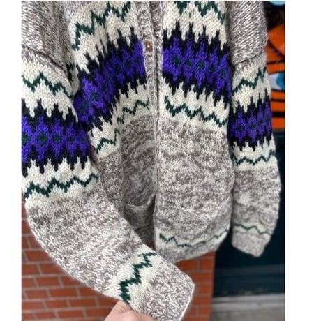 [USED] ゆったり カウチンニット